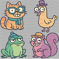 Animal Text Series-AT 1940